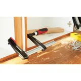 Bessey Tempergusszwinge 2-Komponentengriff mit Schutzkappen