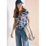 Cecil Print-Shirt Blau M