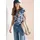 Cecil Print-Shirt Blau M