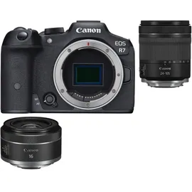 Canon EOS R7 + RF 50 mm F1,8 STM + Objektivadapter EF-EOS R
