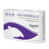 Tapira Küchenrolle tapira 177061 3-lagig hochweiß Rolle à 64 Blatt 4260339559624 Tapira 4 Stück