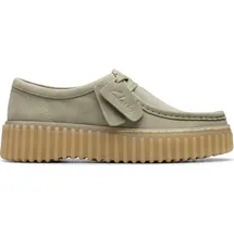 CLARKS Torhill Bee für Damen, Sneaker CL26181190 Farbe: grün, Größe: 40 - 40