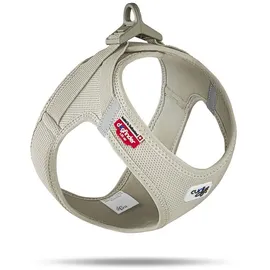 Curli Clasp Vest Hundegeschirr Beige S