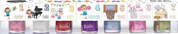 Preisvergleich Produktbild Snails Geschenkset Nagellack Mini 7x7ml (MQ2)