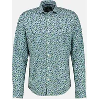 Lerros Langarmhemd »LERROS Langarmhemd, floral bedruckt« Lerros SAGE GREEN