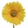 Decoris Gerbera 50cm 6 Stück Gelb
