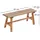 DESIGN DELIGHTS Sitzbank Anzio Natur-Vintage 90 x 39 x 26 cm