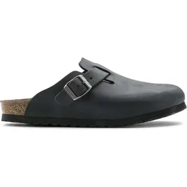 Birkenstock Boston Nubukleder geölt schwarz 38