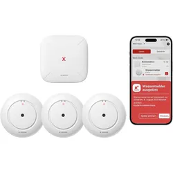 X-Sense Smart Wassermelder mit Batterie SWS54, WLAN Wassersensor