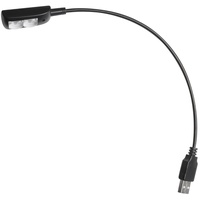 Adam Hall Stands SLED 1 USB PRO mobile Schwanenhalsleuchte mit 2-er LED/Leselampe