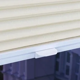 LIEDECO Klemmfix Plissee verspannt 100 x 150 cm beige