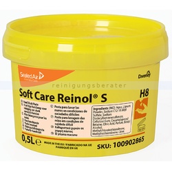 Diversey SoftCare REINOL S 0,5 L Handwaschpaste Hochwertige Handwaschpaste mit natürlichem Reibemittel