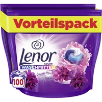 Lenor Amethyst Blütentraum Waschmittel Pods 100 Waschladungen 