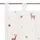 OTTO home Gardine OTTO HOME "Elch" Gr. 1, rot, B:140cm H:145cm, Voile, Polyester, Gardinen, Gardine, 1 Schal, Mit Rentieren, Sternen und Schneeflocken bestickt