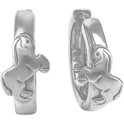 Firetti Paar Creolen »Schmuck Geschenk Silber 925 Pferd« Firetti silberfarben