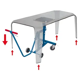 VARIOfit Tisch-Heberoller 100 kg