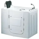 aea Kompaktbadewanne mit Tür 110 x 92 x 110 cm (110x63)