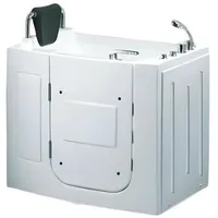 aea Kompaktbadewanne mit Tür 110 x 92 x 110 cm (110x63)