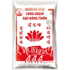 Ricefield Jasminreis 18 kg