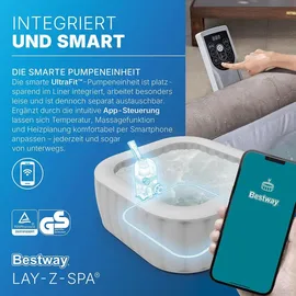 BESTWAY Rome AirJet 180 x 180 x 71 cm Braun