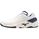 Mizuno Wave Stealth NEO(U) White/BRibbon/MP Gold - 13 - 13