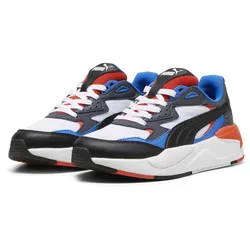 Sneaker PUMA "X-Ray Speed Sneakers Jugendliche", Kinder, Gr. 37, weiß (weiß schwarz hyperlink blau rotmazing), Obermaterial: Synthetik, Textil; Futter: Textil; Innensohle: Textil; Laufsohle: Gummi, Schuhe