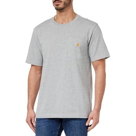 CARHARTT Carhartt, Herren, Shirt, Workw Pocket T-Shirt, grau, L
