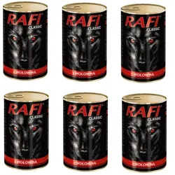 DOLINA NOTECI Rafi Classic mit Rindfleisch 1240 g x 6 Stück
