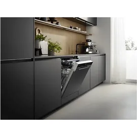 KOENIC KDW 6031 A BI Einbau-Geschirrspüler (teilintegrierbar, 596 mm breit, Schwarz)