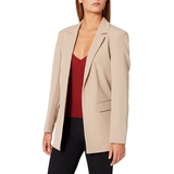 PIECES Blazer Damen, Silver Mink,L