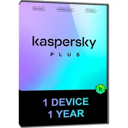 Kaspersky Plus (1 Gerät / 1 Jahr) - EU