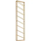 KADIMA DESIGN Weinregal 36 x 150 x 8 cm Gold