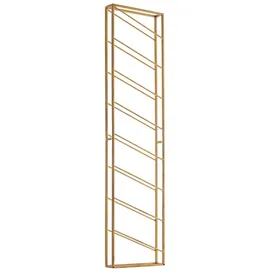KADIMA DESIGN Weinregal 36 x 150 x 8 cm Gold