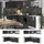 Vicco Winkelküche L-Form 267 x 167 cm Weiß/Anthrazit Hochglanz