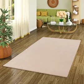Snapstyle Hochflor Luxus Velours Teppich Touch Natur, 80x320cm