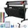 Vevor Vinyl Schneideplotter Max. Papiereinzug 1350 mm, Folienschneider Max. Schnittbreite 1260 mm, Plotter Schnittgeschwindigkeit 800 mm/s, Halbautomatisch, Signmaster, Windoskompatibel, LCD-Anzeige