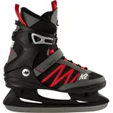 K2 F.I.T. Speed Ice Pro - Herren Schlittschuhe für Eis schwarz/rot 42.5