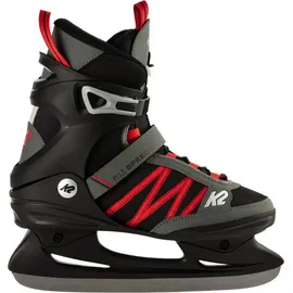 K2 F.I.T. Speed Ice Pro - Herren Schlittschuhe für Eis schwarz/rot 42.5