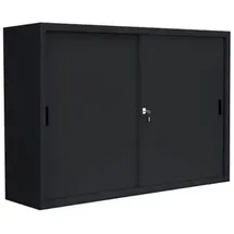 Lüllmann Aktenschrank 160,0 x 45,0 x 109,0 cm schwarz
