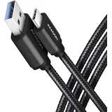 AXAGON USB-C auf USB-A 1,5 m Schwarz