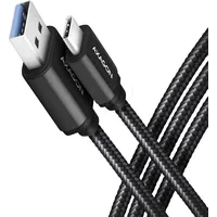 AXAGON USB-C auf USB-A 1,5 m Schwarz