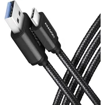 AXAGON USB-C auf USB-A 1,5 m Schwarz