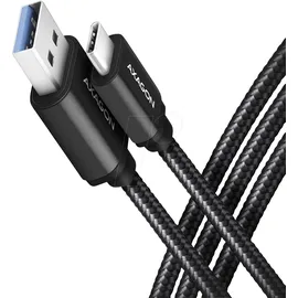 AXAGON USB-C auf USB-A 1,5 m Schwarz