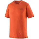 Patagonia Cap Cool Merino Graphic Shirt orange L