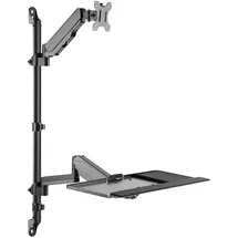 My Wall HL64L Monitor-Wandhalterung 43,2 cm (17) - 81,3 cm (32) Schwarz