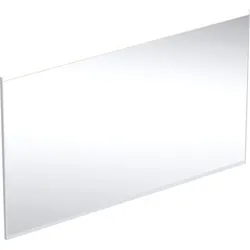 Geberit Option Plus Square Badspiegel 120 cm mit direkter und indirekter Beleuchtung in Aluminium