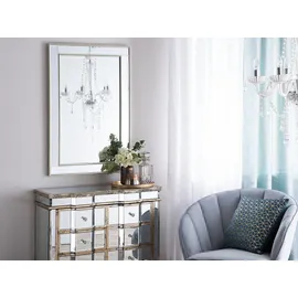 Beliani Wandspiegel Fenioux 60 x 90 cm Silber/Gold