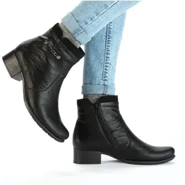 Rieker Damen Stiefeletten 78660 Kurzstiefel schwarz 40 EU