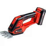 Happy People 41786 Einhell KIDS Akku- Gras- und Strauchschere, 2 wechselbare Schneideblätter