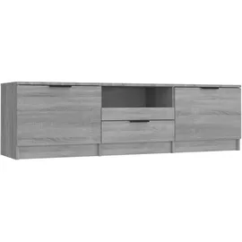 vidaXL TV-Schrank Grau Sonoma 140x35 cm Holzwerkstoff